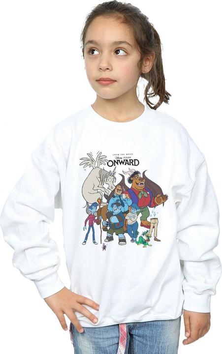 Immagine prodotto Disney Onward Character Collage Felpa Ragazze (104)