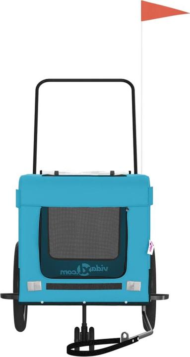 Actual product image vidaXL Fahrradanhänger Hund