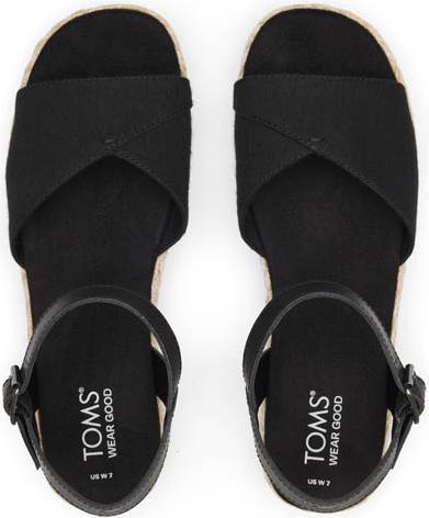 Actual product image Toms W's Abby Slubby Woven/Leather (37)