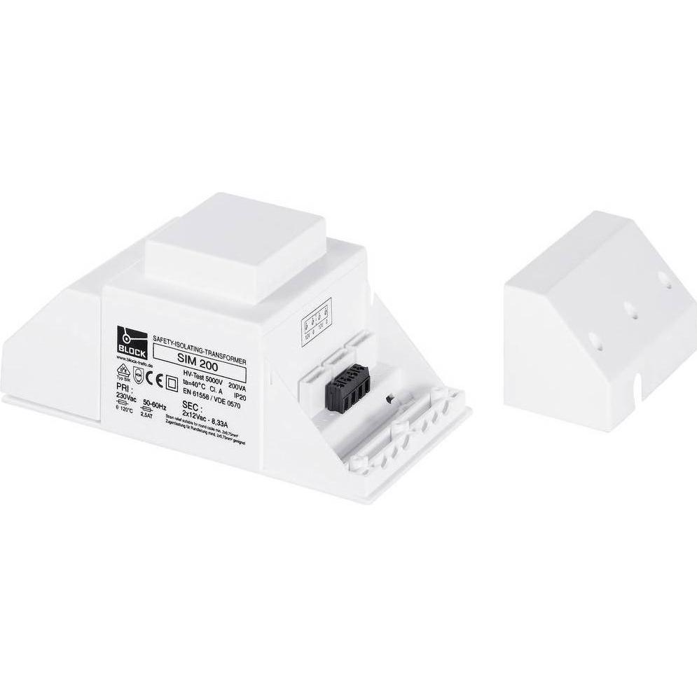 Thumbnail - Block Sicherheitstransformator 100VA Serie SIM, Transformator