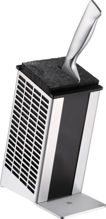 Produktbild WMF Messerblock ohne Messer unbestückt für 5-6 Messer Edelstahl Borsten leer