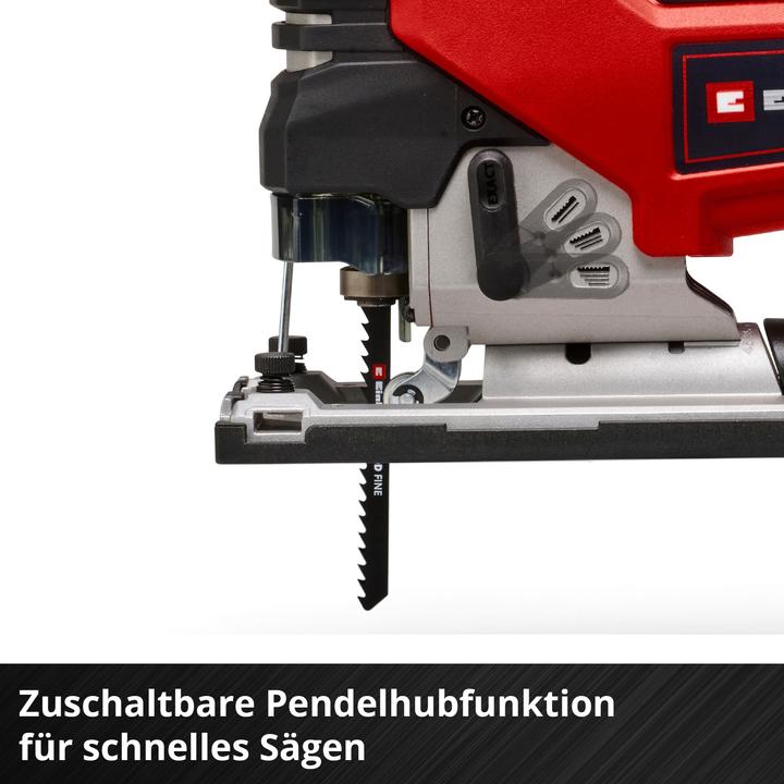 Actual product image Einhell Akku-Stichsäge TP-JS 18/135 Li BL-Solo + E-Box Koffer S-F