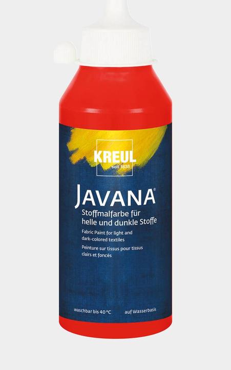 Produktbild Kreul Javana Stoffmalfarbe für helle und dunkle Stoffe, 250 ml (250 ml)