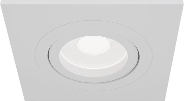 Produktbild Maytoni Atom Downlight, Einbauleuchte GU10 quadratisch Weiss (GU10)