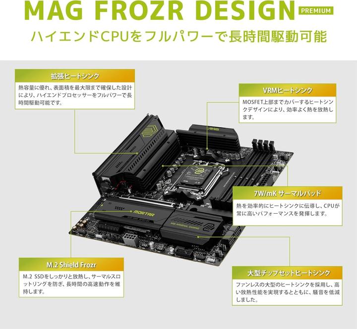 Productafbeelding MSI MAG B850M Mortar WiFi (AM5, AMD B850, mATX)