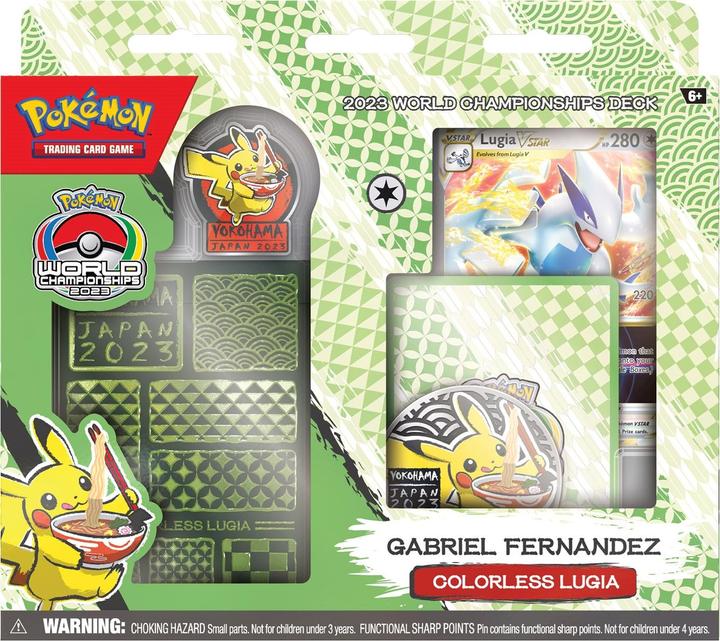Actual product image Pokémon World Championship Deck (English, Deck)