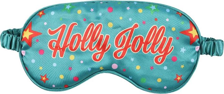 Actual product image Something Different Holly Jolly Satin Sleep Mask (Sleeping mask)