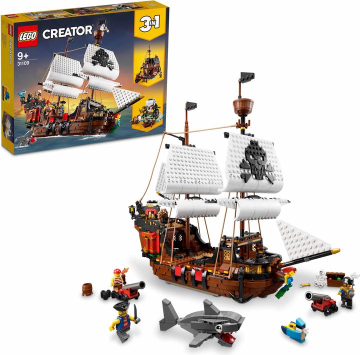 Immagine prodotto LEGO Nave pirata (31109, LEGO Creator 3-in-1)