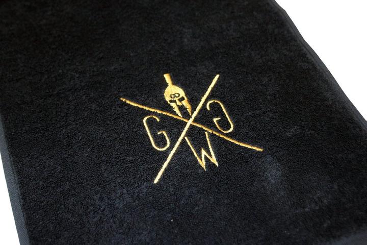 Immagine prodotto Gym Warriors Asciugamano sportivo - ricamo in oro (M)