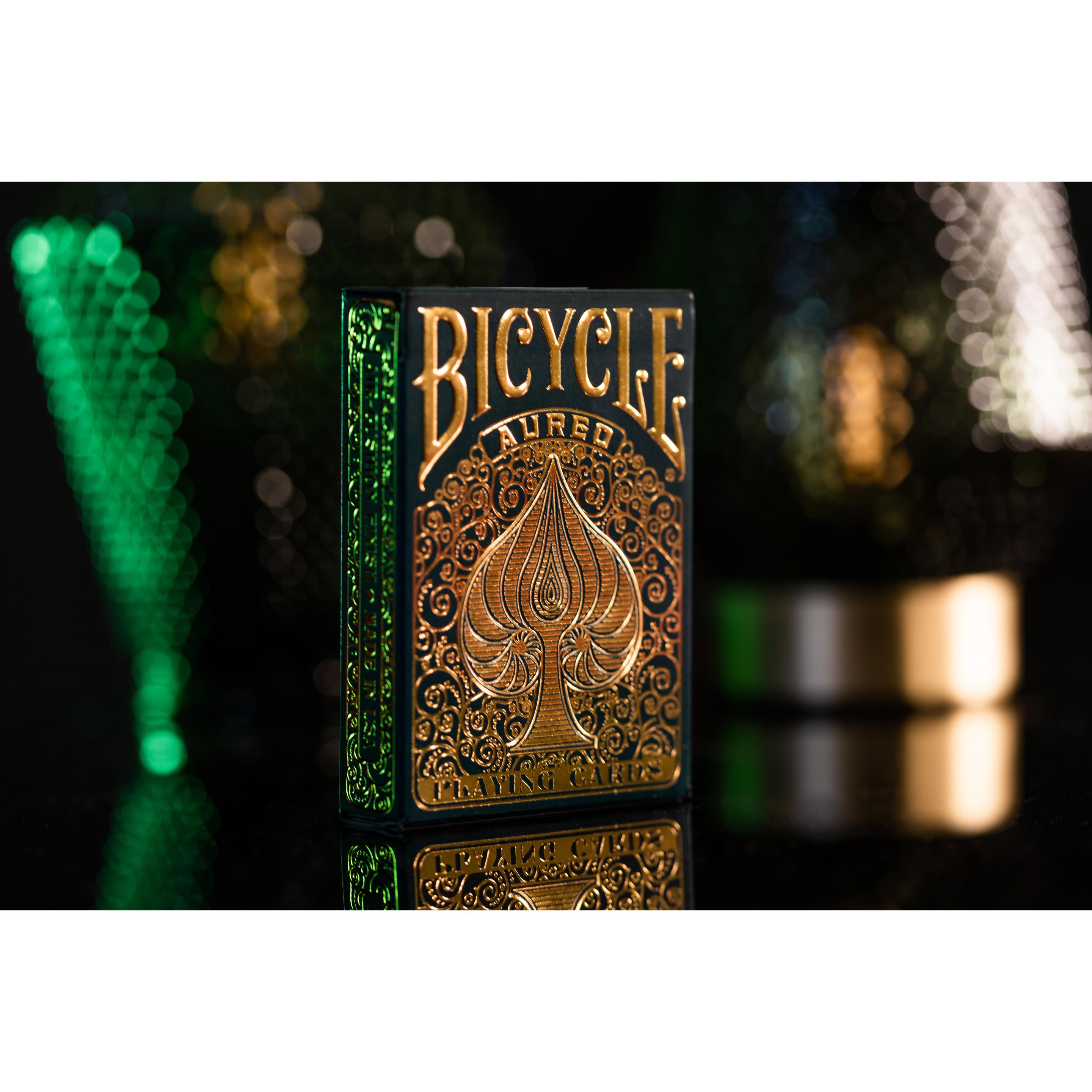 Thumbnail - Bicycle Aureo playing cards (Englisch)