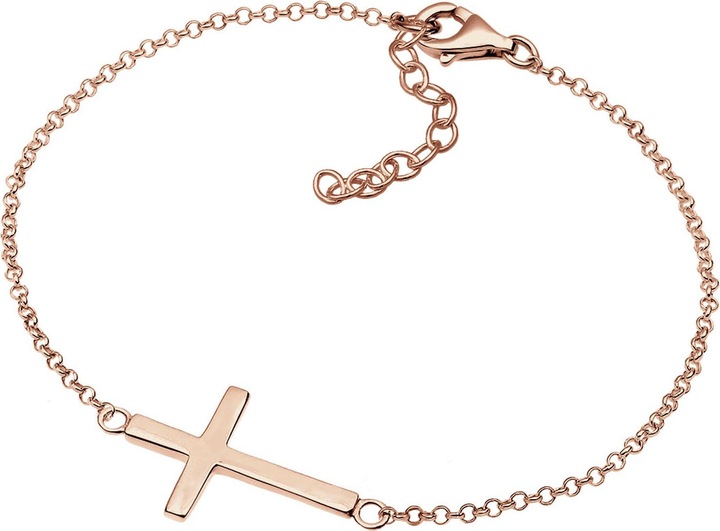 Produktbild Elli Kreuz (18 cm, 925 Sterling Silber Rosegold)