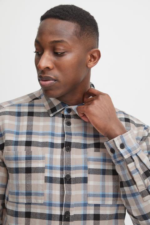 Actual product image Casual Friday CFAugust checked overshirt - 20504566 (XL)