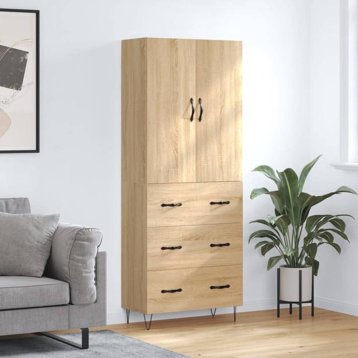 Produktbild vidaXL Highboard (69.50 x 34 x 180 cm)