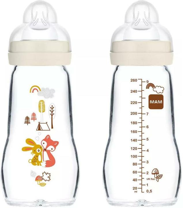 Image du produit MAM Bouteille en verre Feel Good 90ml 0+m (1pc) (260 ml)