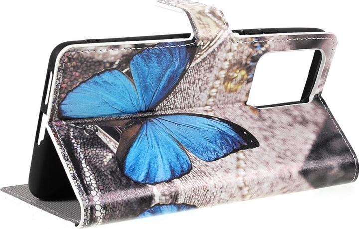 Image du produit Cover-Discount Xiaomi 11T - étui en cuir Papillon bleu (Xiaomi Mi 11T Pro)