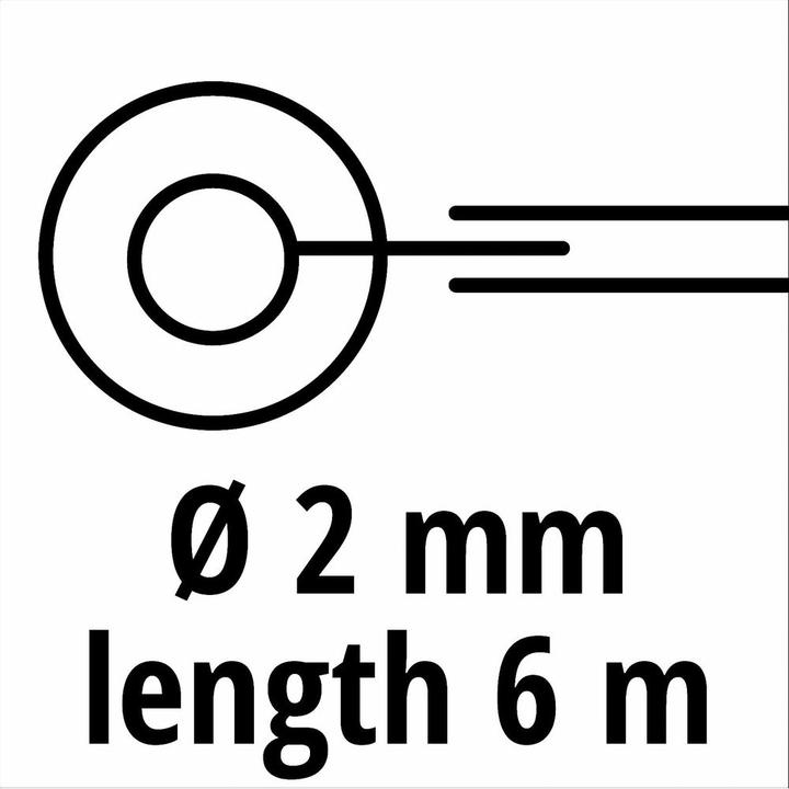 Actual product image Einhell Ersatzspule Doppel 2.0 mm (Weed whacker, Trimmer line + line spool)