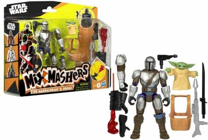 Star Wars MixMashers ™ Mandalorianer & Grogu individualisierbares Mix-And-Match Deluxe Action-Figuren
