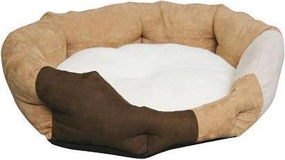 Produktbild Kerbl Liegebett AMY 71 x B 64 cm braun/beige (Hund, Katze)