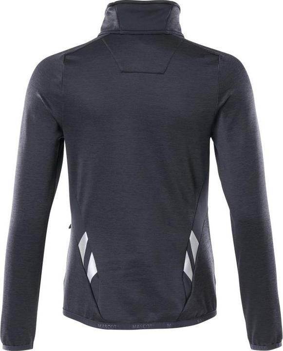 Actual product image Mascot Fleecepullover mit Reissverschluss, Damen Microfleecejacke Grösse M, schwarzblau (M)
