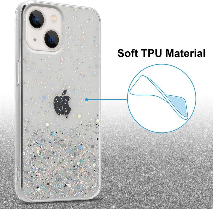 Produktbild Cadorabo TPU Cover funkelnder Glitter (Apple iPhone 13)