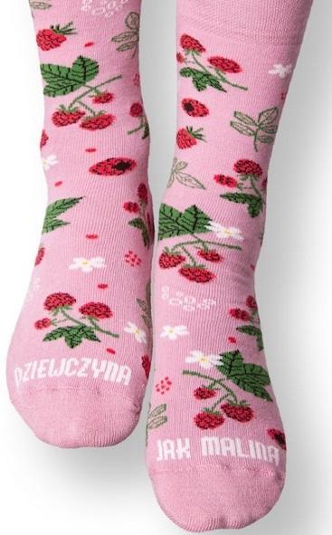 Actual product image Nadwyraz Mädchensocken wie Himbeere 36-40 (36 - 40)