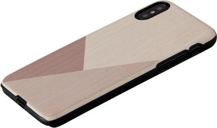 Immagine prodotto Man&Wood Custodia per iPhone X/XS tulipano nero (Apple iPhone X, Apple iPhone XS)