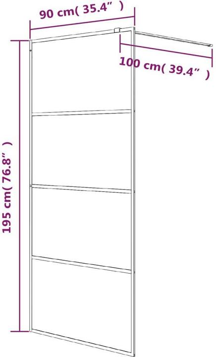 Immagine prodotto VidaXL Jennee (100 cm, 90 cm, 195 cm)