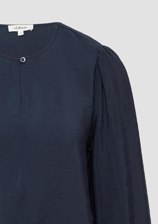 Produktbild S.Oliver Bluse Bluse mit Puffärmeln im O-Shape (34)