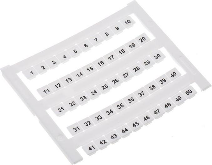 Produktbild RS PRO Marker für Reihenklemme 1-50 (Diverse)