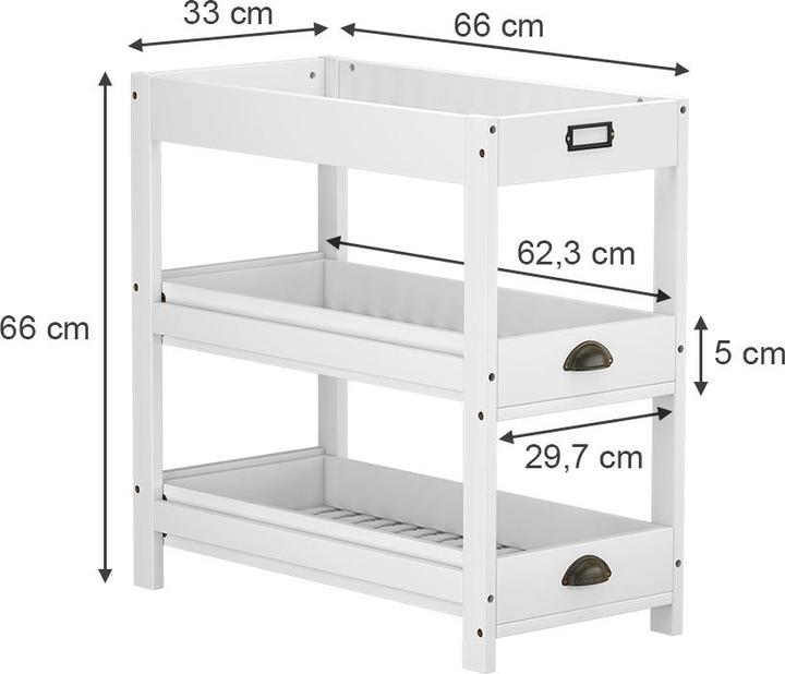 Immagine prodotto Vicco Legum (33 x 66 x 66 cm)