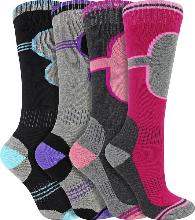 Produktbild Sock Snob 4er-Pack Skisocken | Thermo-Wintersocken (31 - 35)