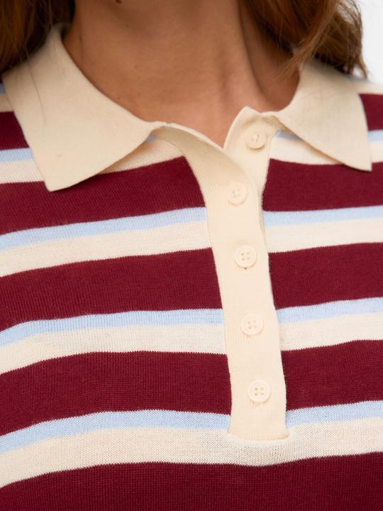 Actual product image Vero Moda AWSIKITA Gestricktes Poloshirt Polo (XL)