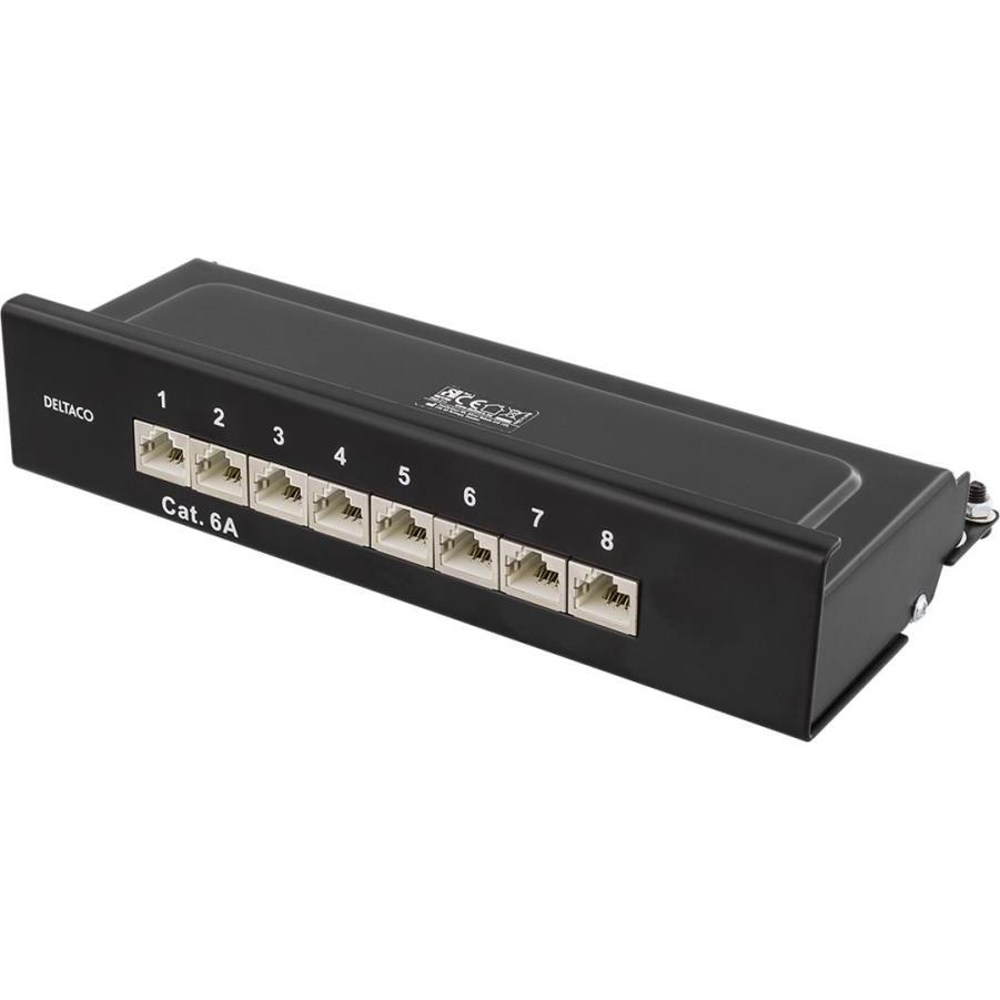 Deltaco PAN-211 - patch-panel, Stromkabel