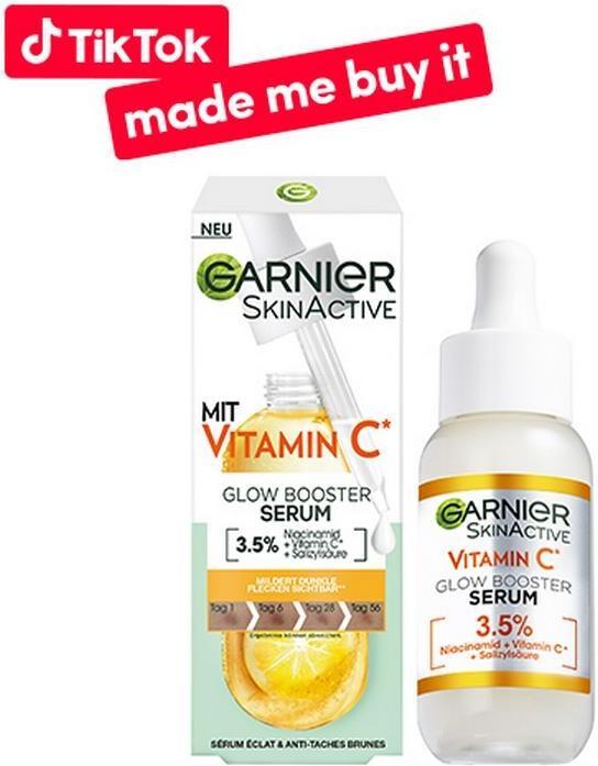 Actual product image Garnier Vitamin C* Glow Booster (30 ml)