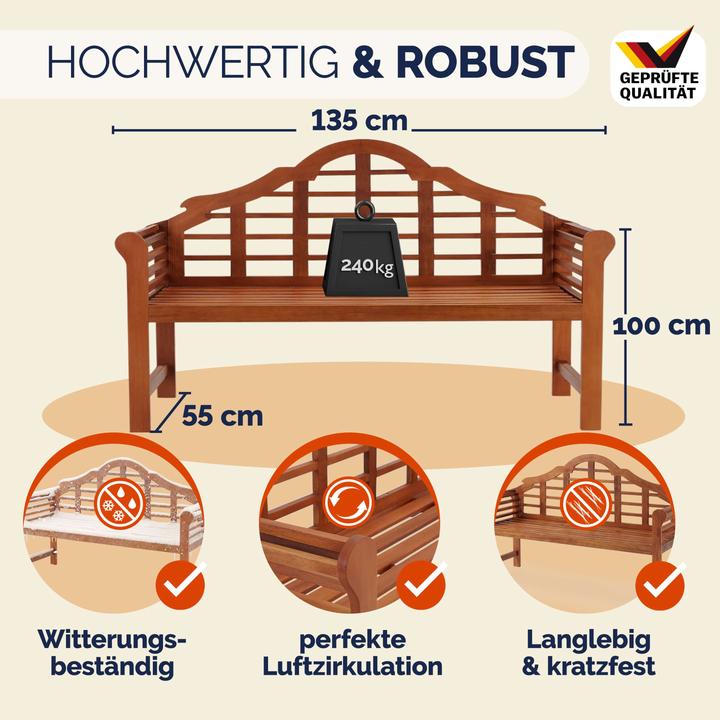 Produktbild Casaria Gartenbank