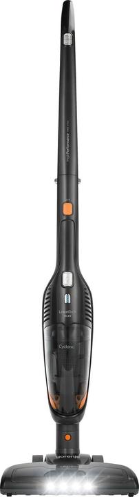 Actual product image Gorenje SVC144FBK Vacuum cleaner, Handstick 2 in 1, Power 95 W, Dust container 0,6 L, Working time 3