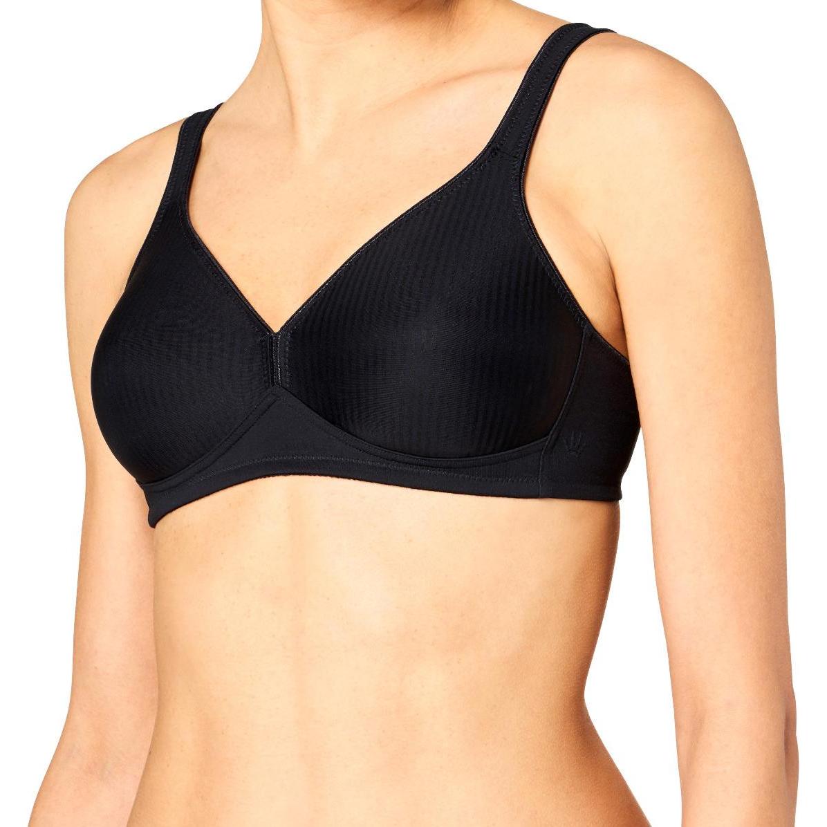 Thumbnail - Triumph, BH, Modern Soft+Cotton N, Schwarz, (100 C, Einzelpack)