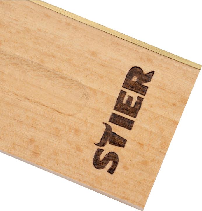 Produktbild Stier Anschlagwinkel Schreinerwinkel Buche 90° / 45° 300 mm