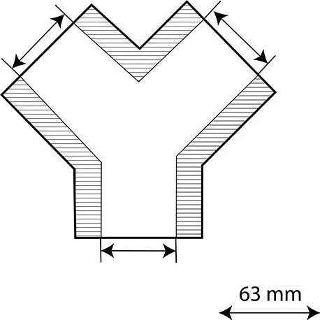 Image du produit Koi-Breeder Distributeur en Y en PVC-U