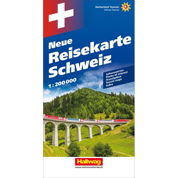 Neue Reisekarte 382830968 Schweiz 1:200'000, Landkarte