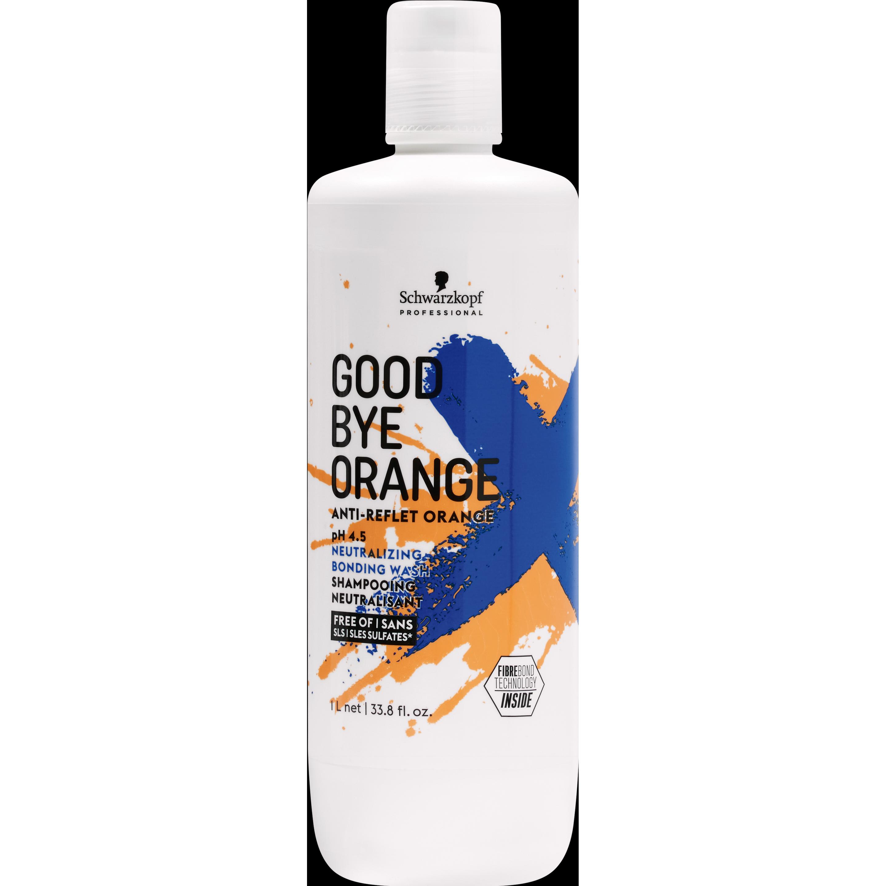 Schwarzkopf Professional, Shampoo, Goodbye Orange Shampoo (1000 ml, Flüssiges Shampoo)