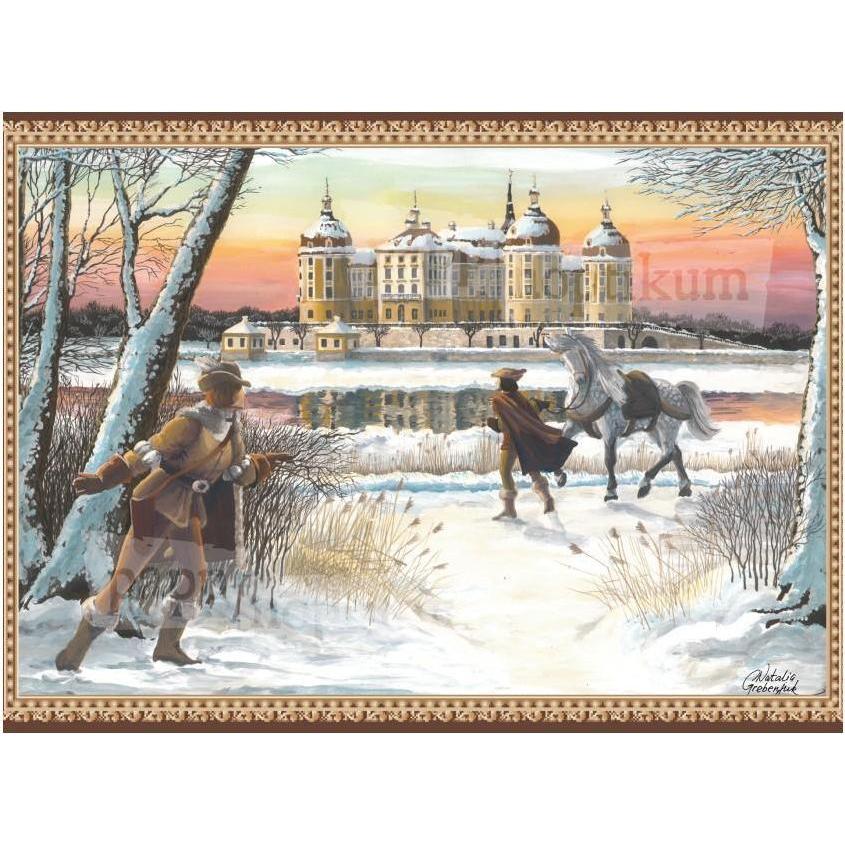 Thumbnail - Pappnoptikum 1020 - Aschenputtel - Moritzburg (Mini-Adventskalender)