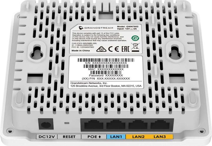 Actual product image Grandstream GWN7062 Wi-Fi 6 Dual-Band Router