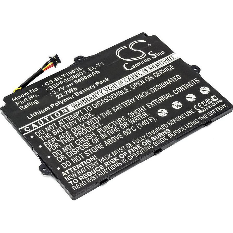 Thumbnail - CoreParts Battery for LG Mobile (6400 mAh), Notebook Akku, Schwarz