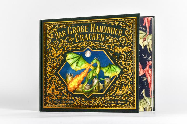 Image du produit Das grosse Handbuch der Drachen (Allemand, Cornelius Hartz, Emily Hawkins, Jessica Roux, 2025)