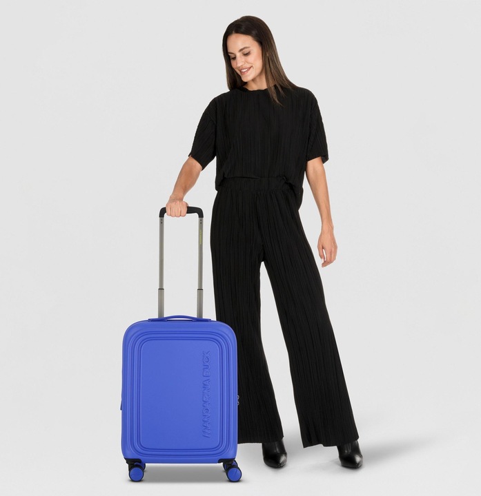Immagine prodotto Mandarina Duck Logoduck + 4 Rollen Kabinentrolley 55 cm (40 l, Bagaglio a mano (fino a 50 litri))