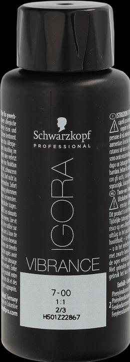Image du produit Schwarzkopf Professional Coloration pour cheveux IGORA Vibrance NOUVEAU (7-00 Blonde moyenne extra)
