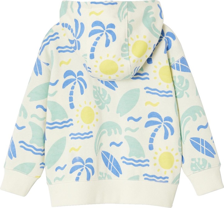 Image du produit Vertbaudet Sweat à capuche garçon imprimé surfeur allover (98)