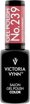 Actual product image Visconti Di Modrone Victoria Vynn Gel Polish No. 239 Mellow Raspberry (Mellow Raspberry, Gel-Effect Nail Polish)