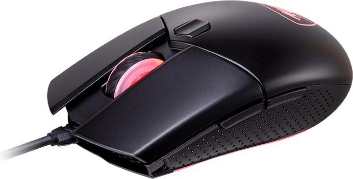 Actual product image Cougar DEATHFIRE EX keyboard USB QWERTY Black (DE, Cable)